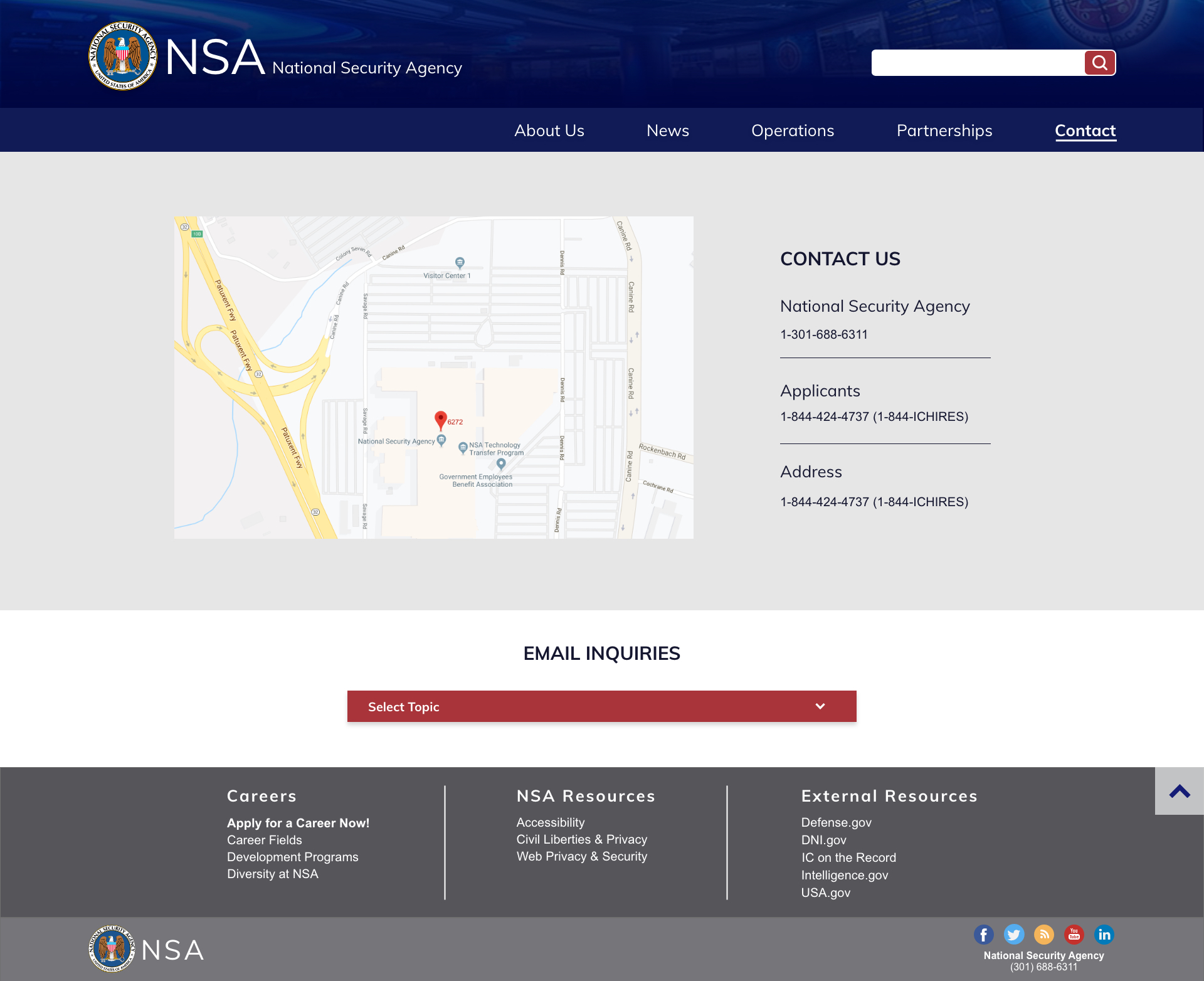 Contact us page redesign
